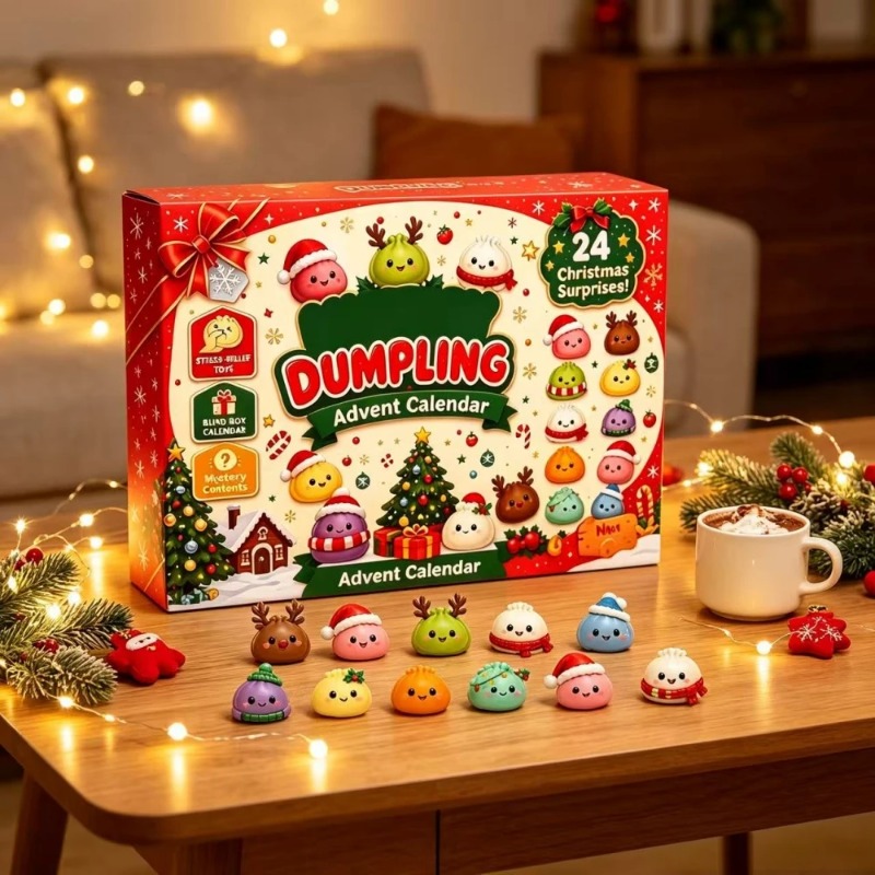 24‑Days Christmas Dumpling Adv - Advent Calendar Gift ulasan dan harga