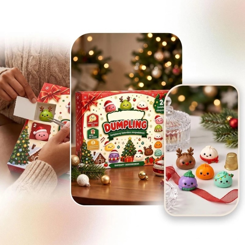 24‑Days Christmas Dumpling Adv - Advent Calendar Gift ulasan dan harga