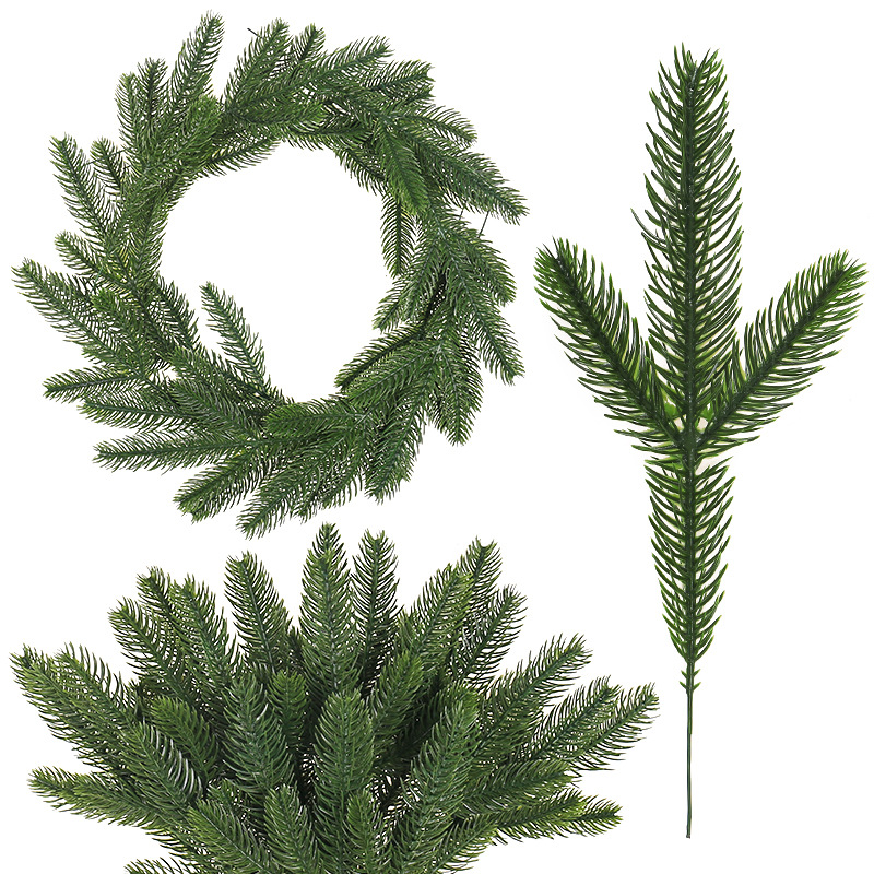 Artificial Pine Branches, Fake - Christmas Tree Artificial ulasan dan harga