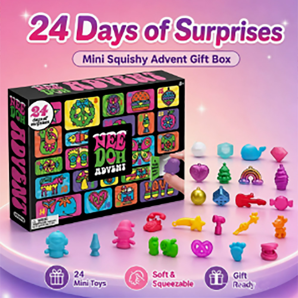 Needoh Advent Calendar 24 Days - Advent Calendar Gift ulasan dan harga