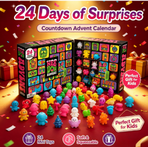 Needoh Advent Calendar 24 Days - Advent Calendar Gift ulasan dan harga