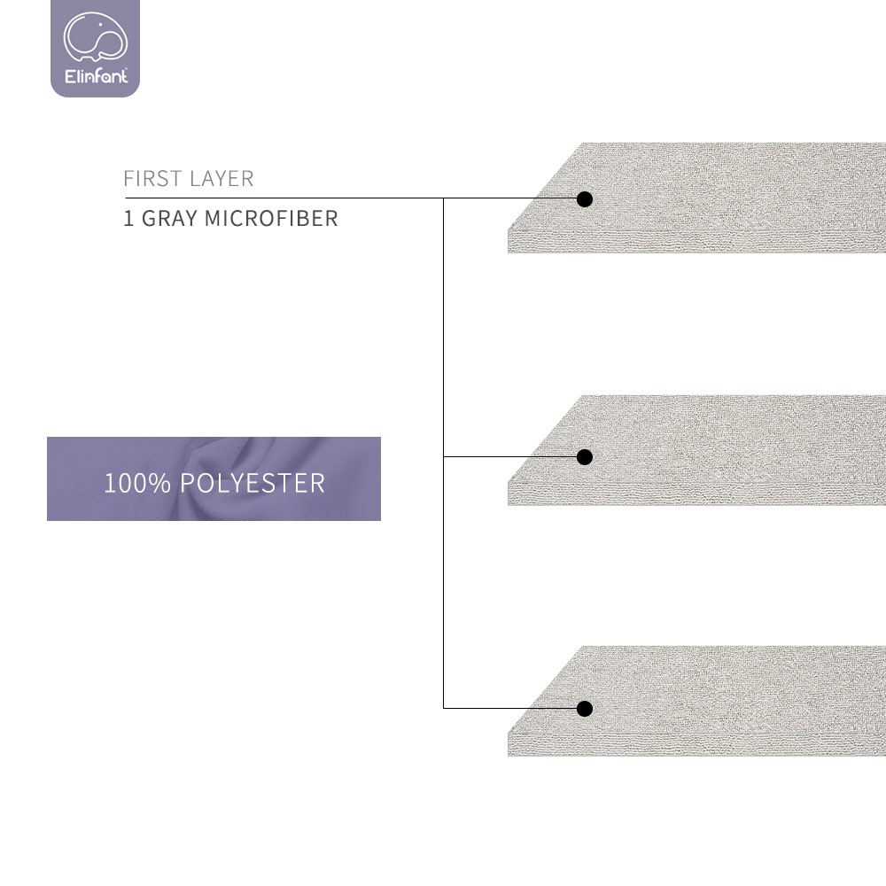 Elinfant 3 layers gray microfi - Pampers Diaper Premium Care ulasan dan harga