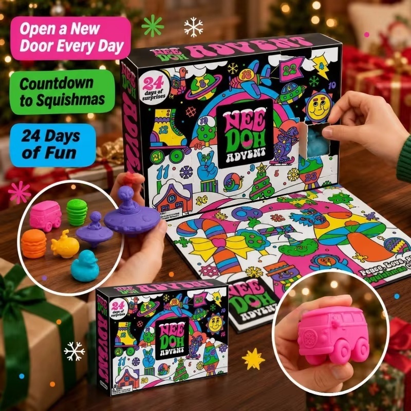 2026 New NeeDoh Christmas Adve - Advent Calendar Gift ulasan dan harga