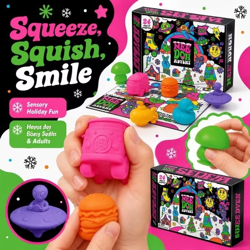 2026 New NeeDoh Christmas Adve - Advent Calendar Gift ulasan dan harga