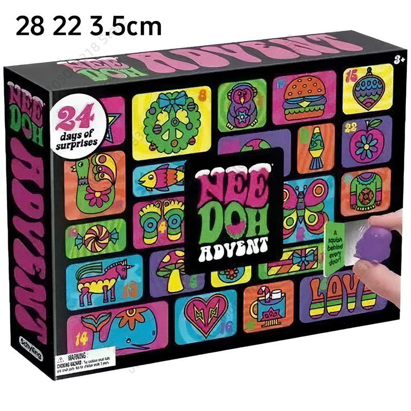 2026 NeeDoh Advent Calendar Gi - Advent Calendar Gift ulasan dan harga