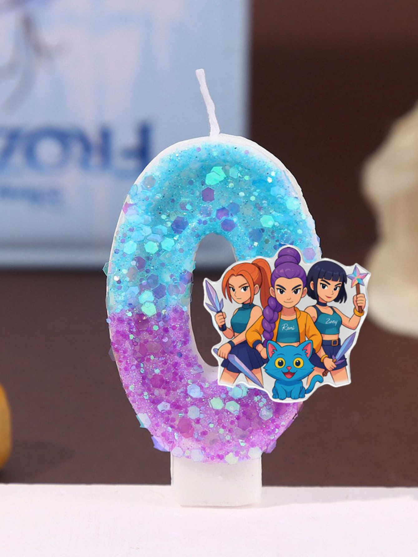 KPOP Blue and Purple Girl Powe - Holiday Candle Set ulasan dan harga