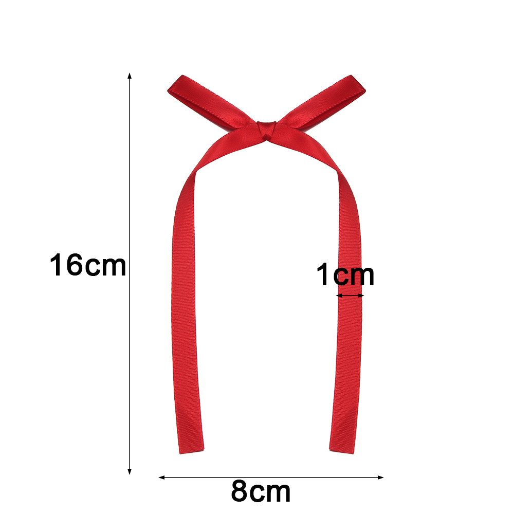 20/40pcs 10mm Polyester Satin  - Ribbon Bow Gift ulasan dan harga