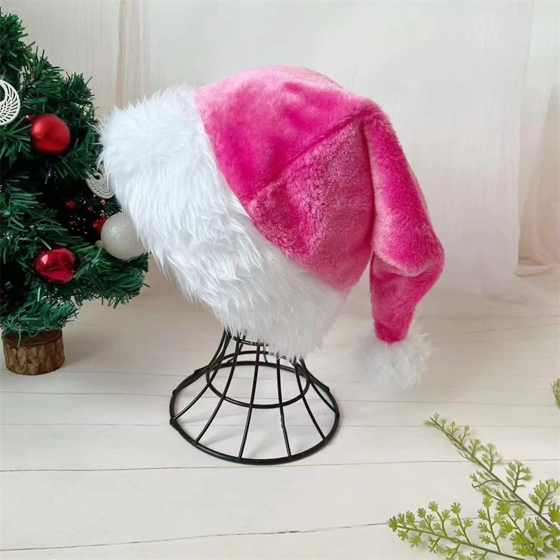30*45cm Christmas Santa Hat Xm - Santa Hat Plush ulasan dan harga