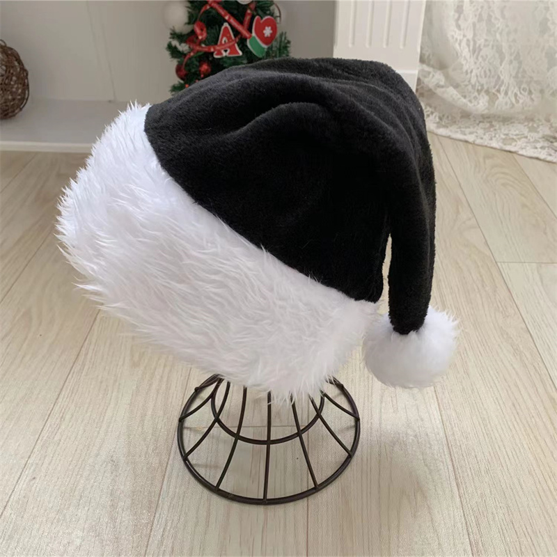 30*45cm Christmas Santa Hat Xm - Santa Hat Plush ulasan dan harga