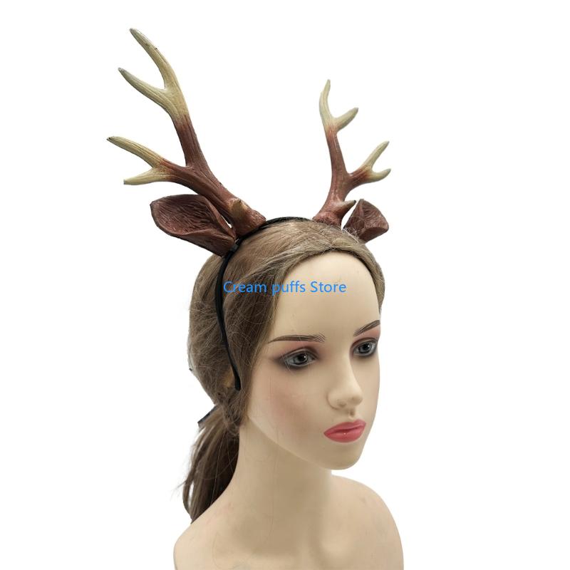 50LE Reindeer Antlers Headband - Reindeer Antlers Headband ulasan dan harga