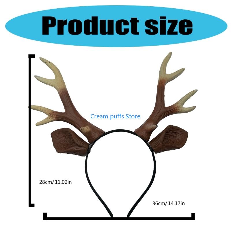 50LE Reindeer Antlers Headband - Reindeer Antlers Headband ulasan dan harga