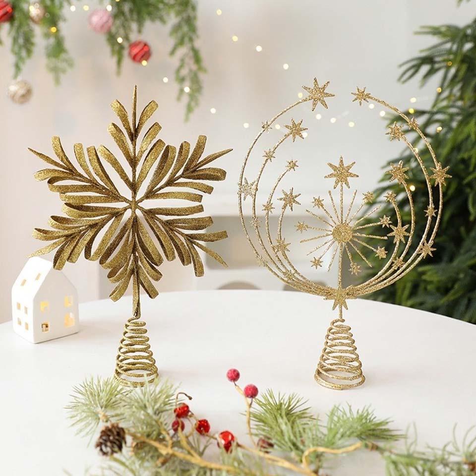 Star Christmas Tree Topper Hol - Star Tree Topper ulasan dan harga
