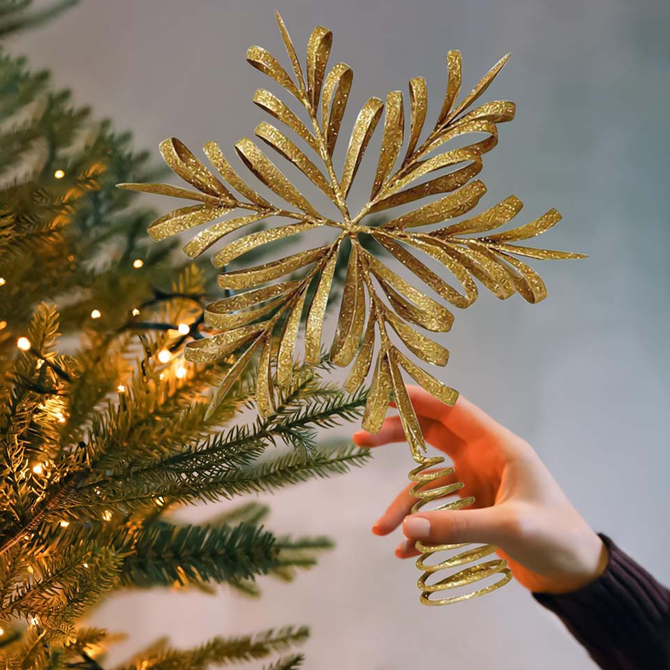 Star Christmas Tree Topper Hol - Star Tree Topper ulasan dan harga