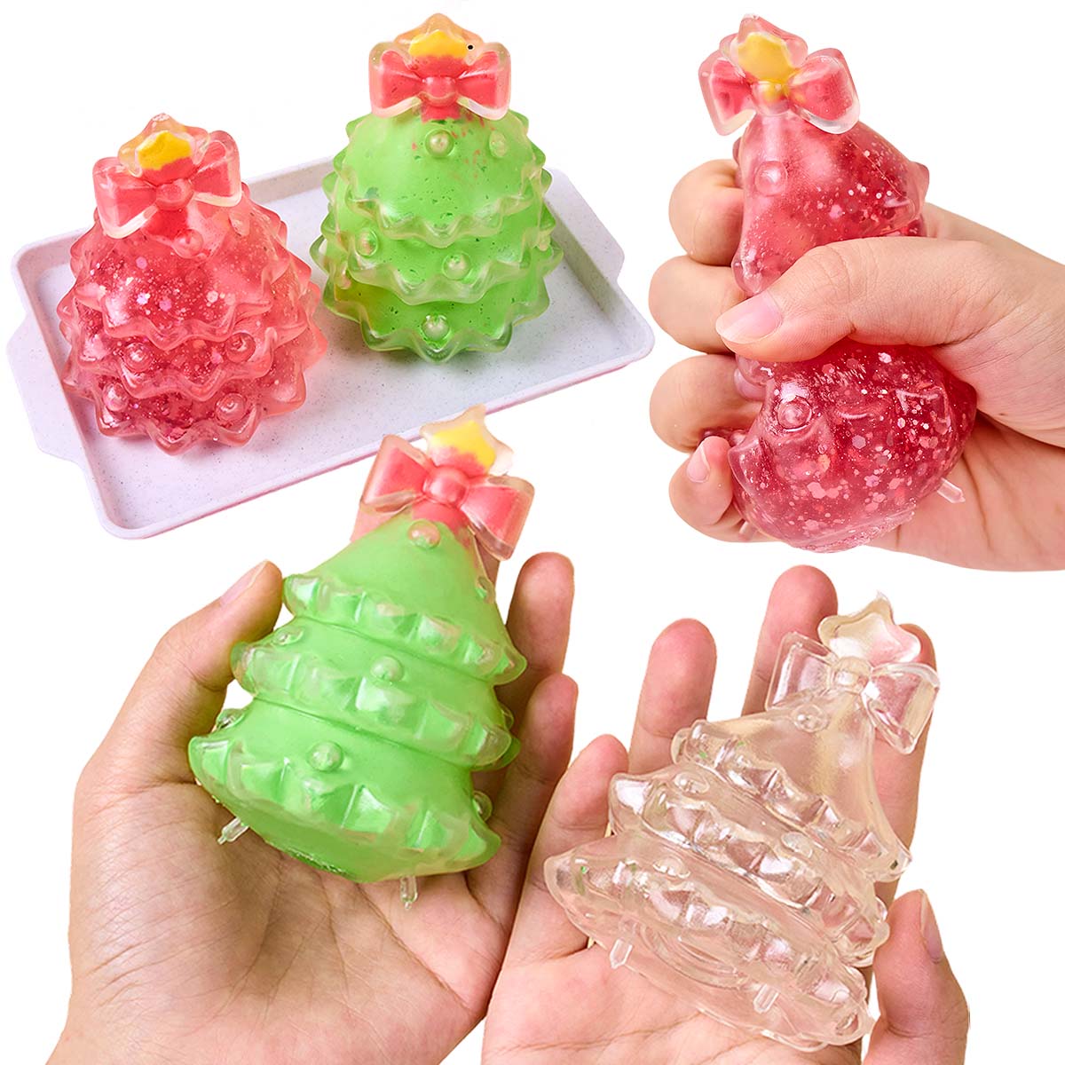 3D Christmas Tree Shape TPR Ho - Christmas Tree Artificial ulasan dan harga