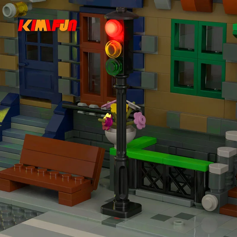 1pcs LED MOC Street Automatic  - Lego Set Creator ulasan dan harga