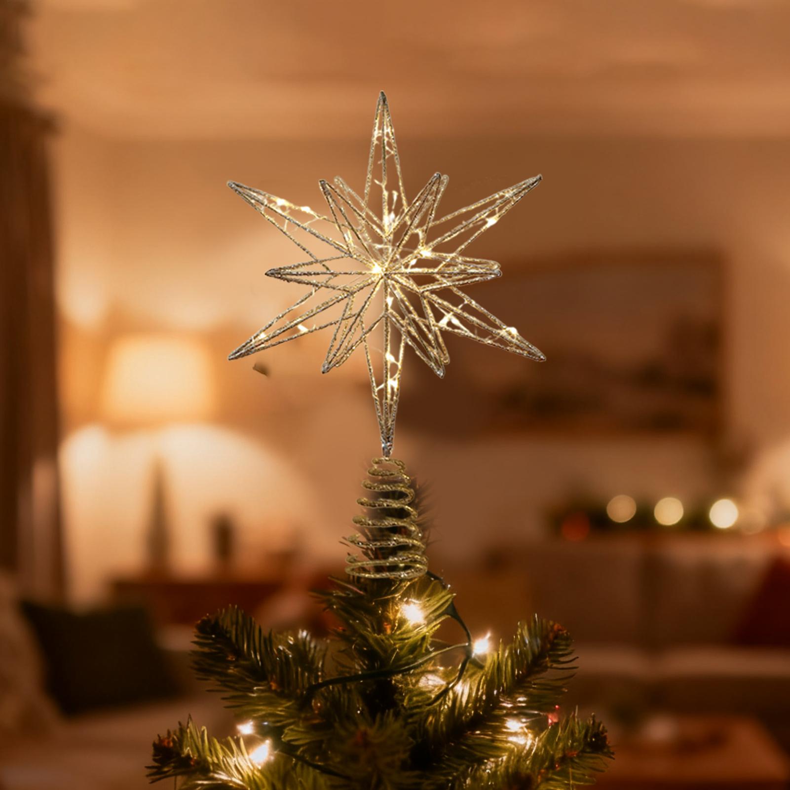 Christmas Tree Topper Festive  - Star Tree Topper ulasan dan harga