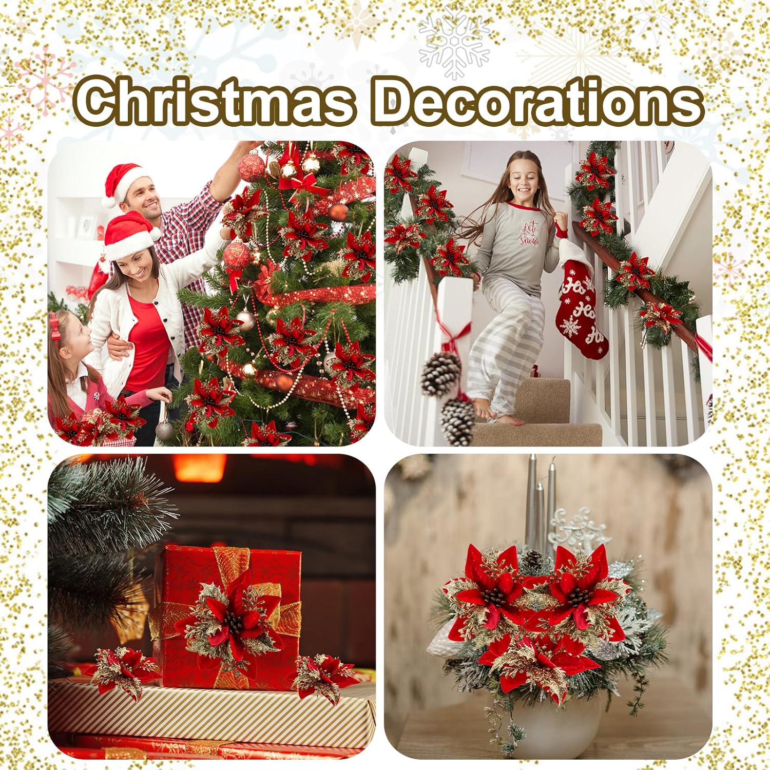 Artificial Glitter Christmas d - Christmas Tree Artificial ulasan dan harga