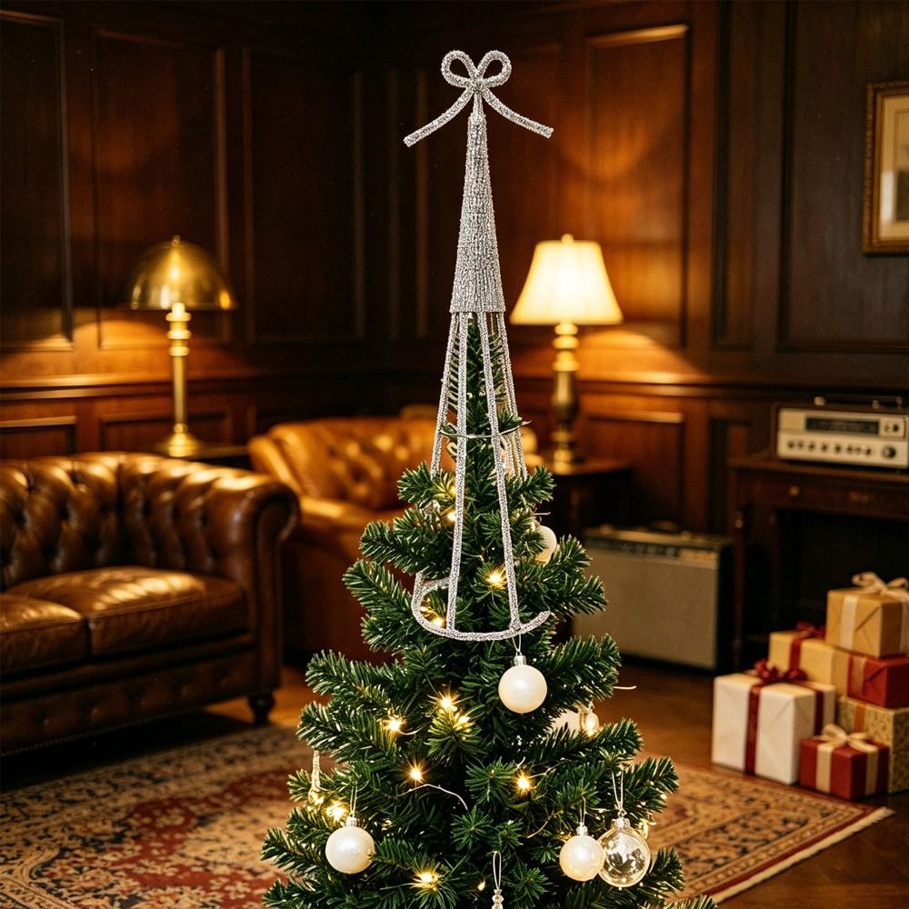 Wrought Iron Christmas Tree To - Star Tree Topper ulasan dan harga