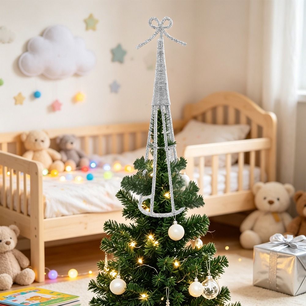 Wrought Iron Christmas Tree To - Star Tree Topper ulasan dan harga