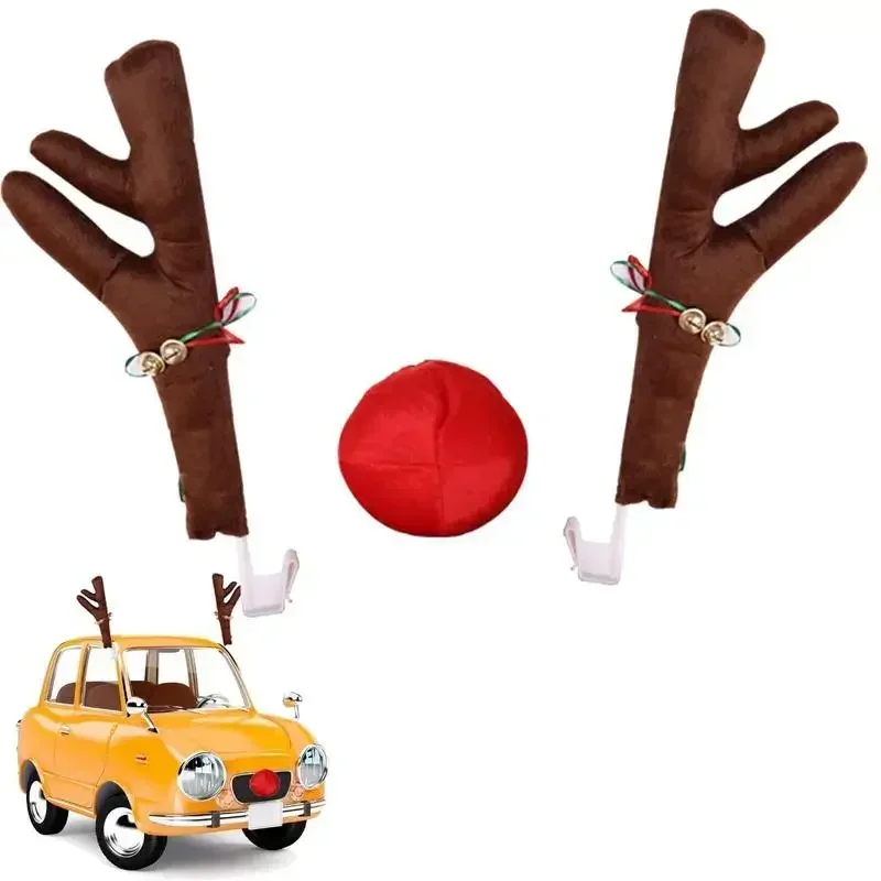 Car Christmas Decor Reindeer A - Reindeer Antlers Headband ulasan dan harga