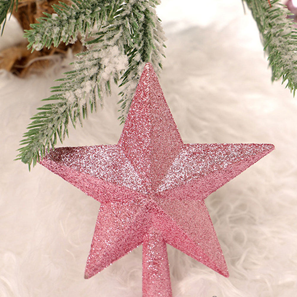3 Pcs Holiday Christmas Orname - Star Tree Topper ulasan dan harga
