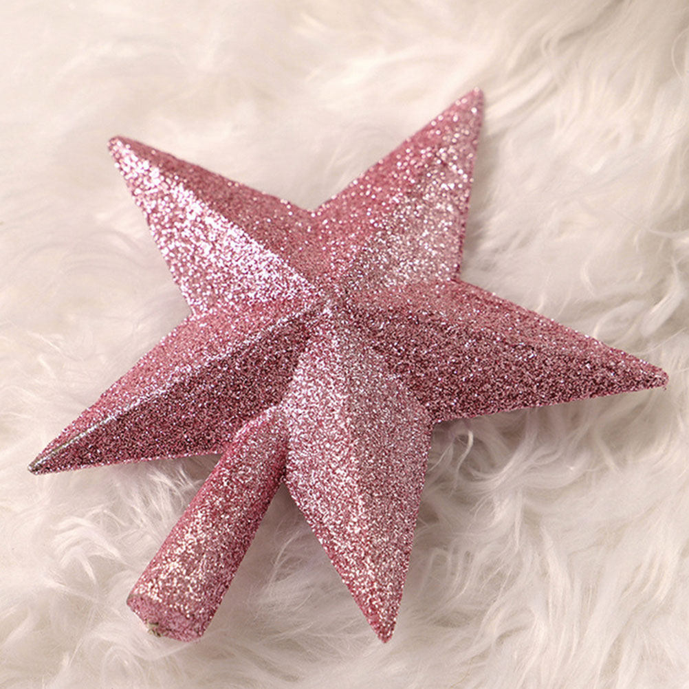 3 Pcs Holiday Christmas Orname - Star Tree Topper ulasan dan harga