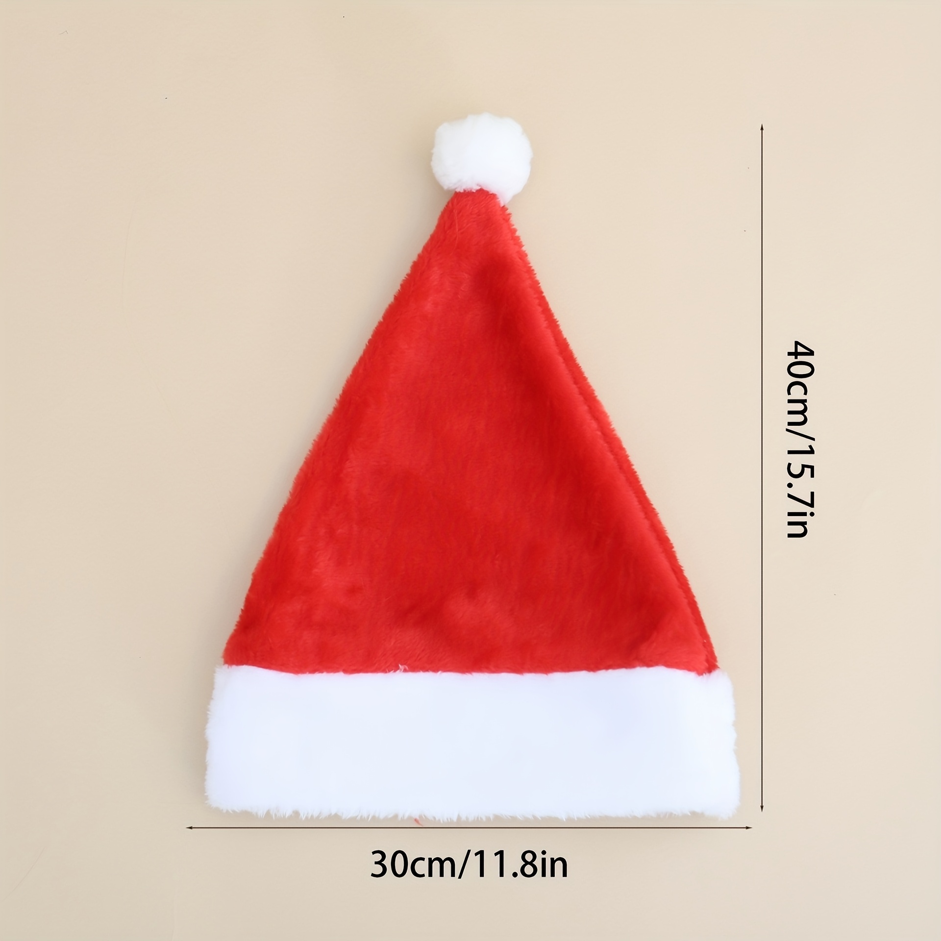 Personalized Christmas Santa H - Santa Hat Plush ulasan dan harga
