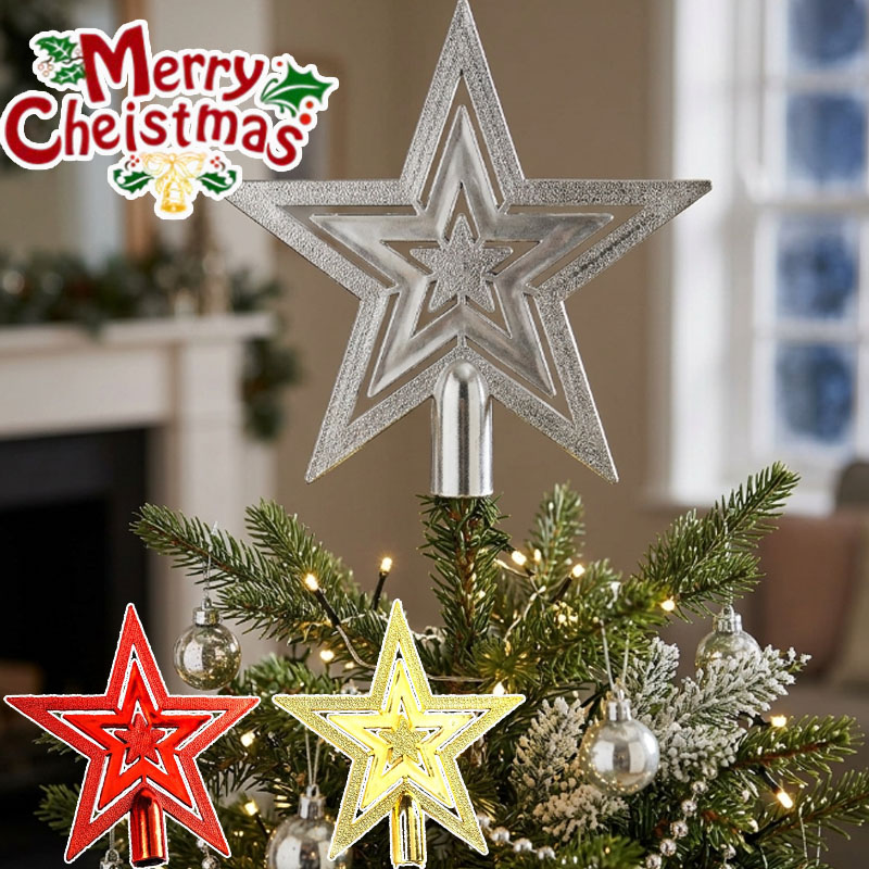 1-20PCS Five Point Star Orname - Star Tree Topper ulasan dan harga