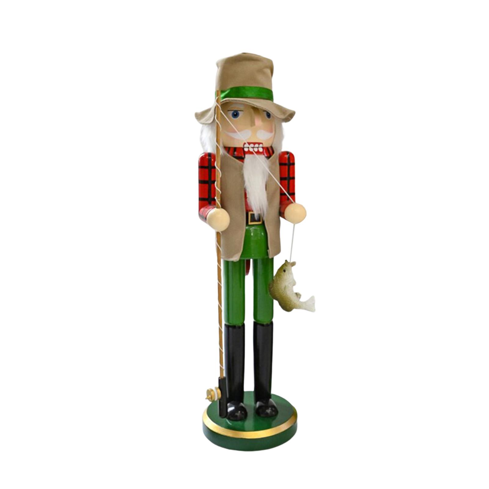 Wooden Nutcracker Christmas De - Nutcracker Figurine ulasan dan harga